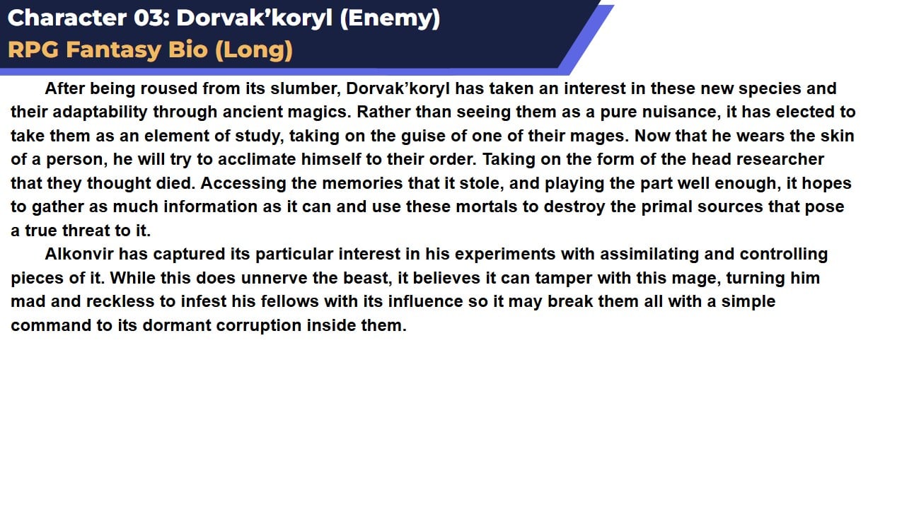 Dorvak Bio Long-min